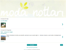 Tablet Screenshot of modanotlari.com